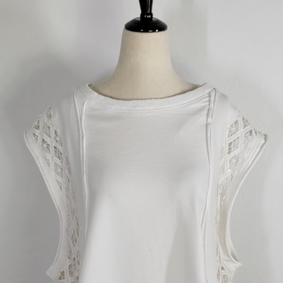 FREE PEOPLE table for two tee sleeveless Sz L NEW - Picture 4 of 10